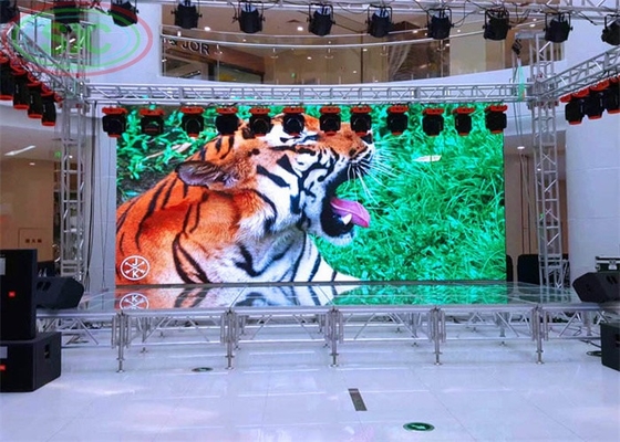 HD Indoor P6 Bühnen Hintergrund Ereignisse LED Rnetal Video Wand LED Display Bildschirm