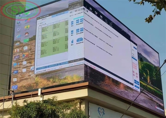 Outdoor-Full-Colour-Led-Bildschirm P6 Display-Panel Hinterbedienung