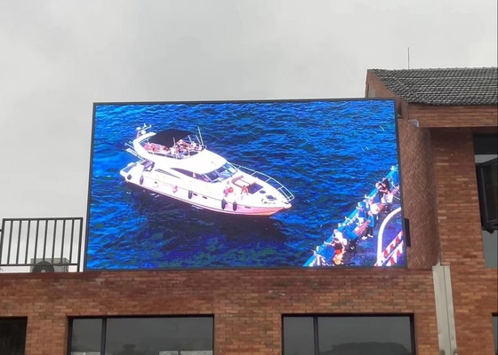 Outdoor-Full-Colour-Led-Bildschirm P6 Display-Panel Hinterbedienung