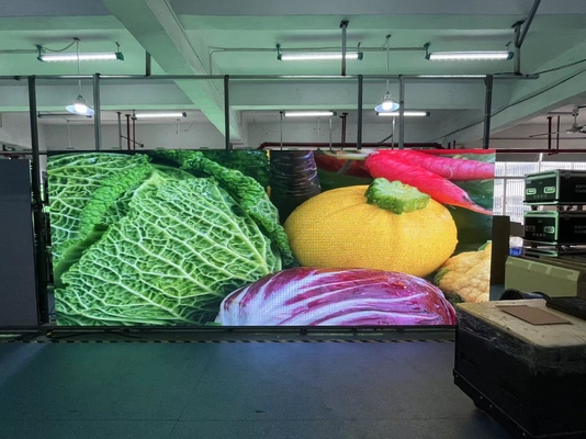 Canbest V-Serie 500x500mm Cob P1.2 P1.5 P1.9 P2.6 P2.9 Innenraum-Rechtswinkel-LED-Display-Bildschirm 90 Grad Ecke LED-Videowand