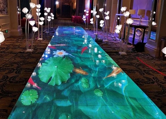 Interaktive LED Tanzflächen-Panels Bühnenvermietung Display P3.91 P4.81 P5.2 P6.25 LED-Flächenfliesenbildschirm Noch keine Bewertungen