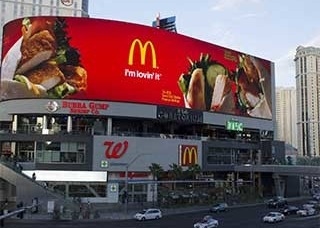 Außenwasserdicht P10 Werbung LED-Plakate