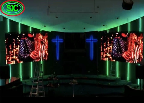 Ultra-Hochhelligkeit P5 Bühnen-Hintergrund-LED-Display mit Multi-Loop-Struktur