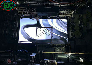 Hochhelligkeit P6 Miete Vollfarb-LED-Display in Druckguss Aluminium, 64x32 Punkte
