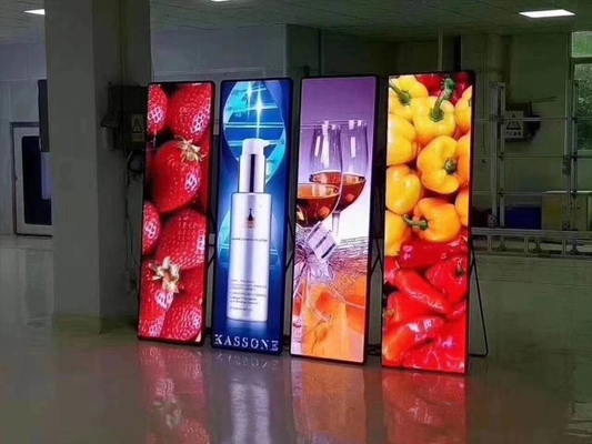 Einfach zu installierender kommerzieller LED-Display mit SMD2121 Led-Chips und 1R1G1B-Farbkonfiguration