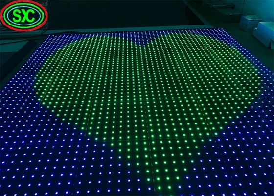 Epistar LED Chip P6.67 Vollfarb Leuchtstoff Tanzfläche Wasserdicht IP65 SMD Ein- und Doppelfarben