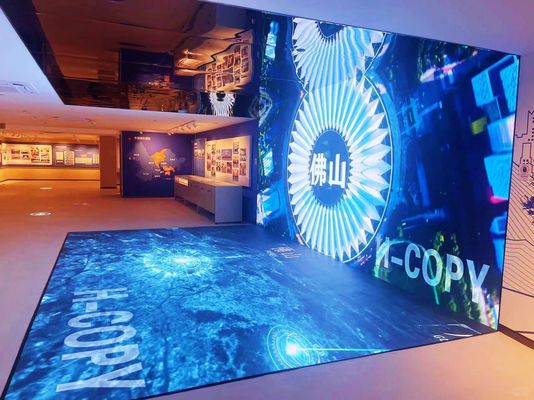 4,81 mm LED Tanzflächen-Bildschirm 500x1000 mm Gehäuse Vollfarbe