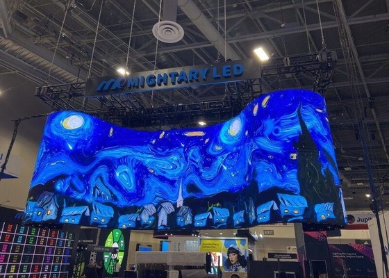 P3.91 Innenwerbebildschirm mit LED für Konferenzen/LED-Videowand mit Eisenschrank