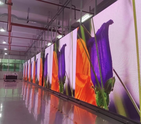 P4 Werbung Vollfarbe Smd Außenwasserdicht Flexibler LED-Display