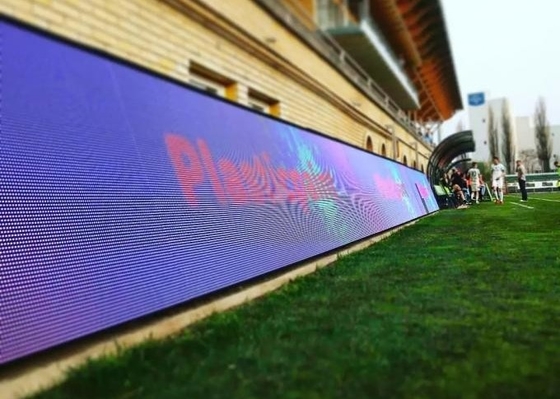 Ultra-Clear Die-Casting Aluminium RGB LED Display 1/4 Scanning Stadium Vollfarb-Außenbildschirm Wasserdicht Ein- und Doppelfarbbildschirm