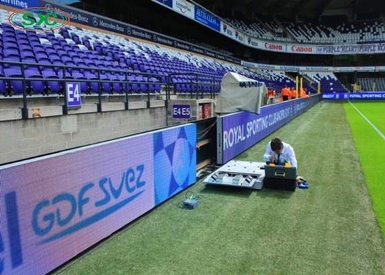 Außenwasserdicht Vollfarbbildschirm P10 SMD Fußballstadion Umfang LED-Display