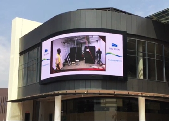 Die-Cast Aluminium Vermietung Outdoor Full Color LED-Displays für Stadien, Flughäfen und Einkaufszentren