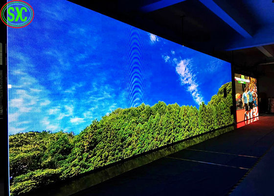 Guter Preis Innen-p3 farbenreiche Schirme des Stadiums-LED, LED-Video ummauert einfache Installation Online