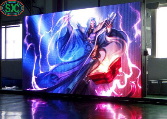 COB P2.5 Hänge-LED-Anzeige, Aluminium-Druckguss-Gehäuse, 40.000 Punkte/Quadratmeter