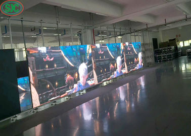 Vollfarbige Videomauer mit Meanwell-Stromversorgung LED-Gießbildschirm aus Aluminium