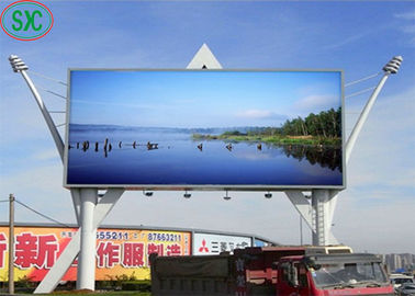 10mm Pixel Pitch Außen-LED-Werbetafeln Vollfarbe, Werbe-LED-Display