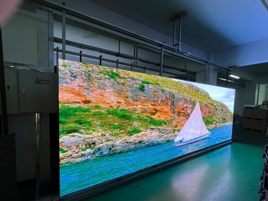 Vollfarbiges Aluminiumgehäuse Wasserdicht Außen-LED-Display Modul P8 SMD hohe Auflösung 40*20