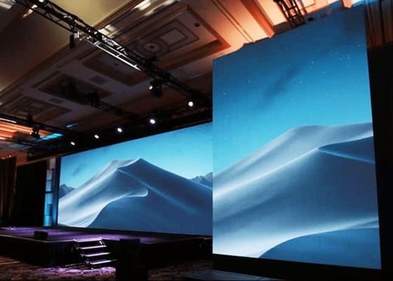 P4 4mm Indoor Full Color Leasing LED Display 600W/M2 160° Blickwinkel