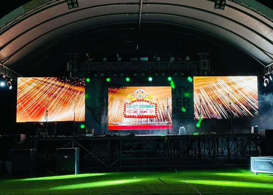 3,91 mm Vollfarb-SMD2121 Miet-LED-Anzeige 500 x 500 mm IP43 wasserdicht