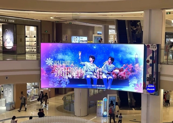 Vermietung von Soft Module Multi-Screen P6 LED-Video-Display Außenwasserdicht HD hochauflösend