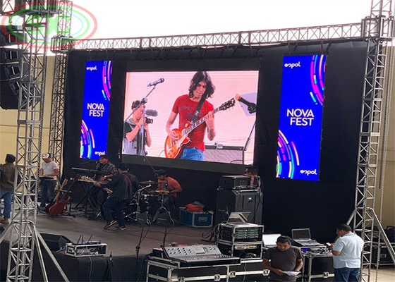 Bühnenhintergrund Video Wandbildschirm Veranstaltung Innenraum Vermietung Led-Bildschirm Set P4.81 Led-Display