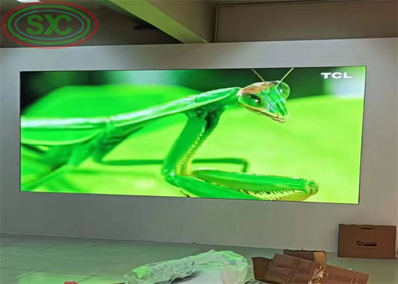 High Definition Full Color SMD P3.91 Werbe-LED-Videoanzeige 250*250mm Modulgröße
