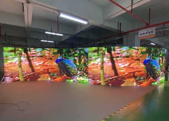 Die-Guss Aluminium Gehäuse HD Flexibles Modul Indoor P2 Flexibles LED-Modul für Werbebildschirm