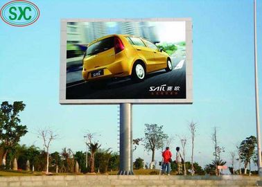 Einpfeiler-Full-Colour-LED-Display P10 LED-Vermietungsbildschirm 3 Jahre Garantie