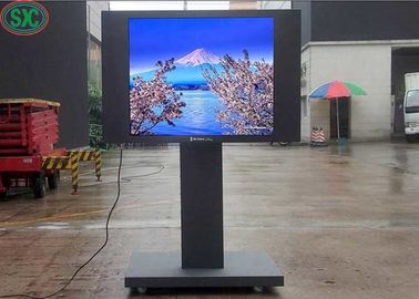 Einpfeiler-Full-Colour-LED-Display P10 LED-Vermietungsbildschirm 3 Jahre Garantie