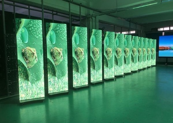 Fest/Eiserne Box LED-Poster-Display, LED-Video-Display-Panel Aluminium HD-Stereo