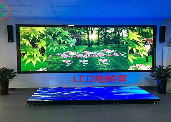Party Event Indoor Outdoor Led Tanzboden Bildschirm 500*1000mm Schränke Vollfarbe
