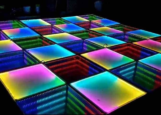 P4.81 LED Tanzfläche Hochzeit Tanzfläche für Veranstaltung Party Magnet 3D LED-Full-Colour-Panels