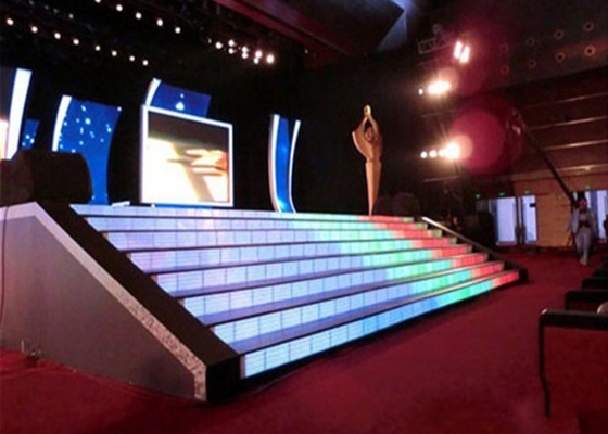 China SMD3535 Sound Active DJ Led Disco Tanzfläche Warmweißstrahl-Panels