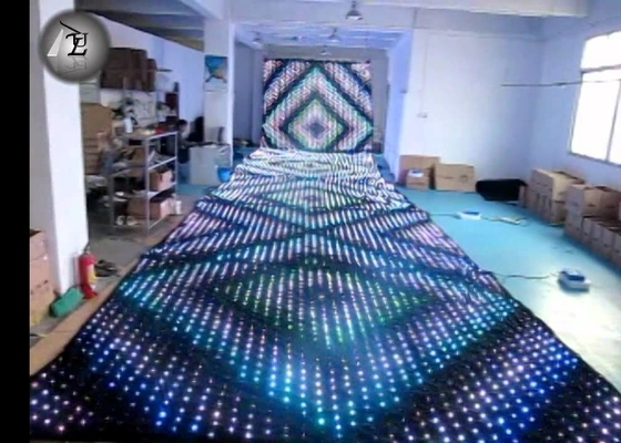 Bühnen-LED-Tanzflächen-Panel Wasserdicht Vollfarben-Anti-Kollision LED-Tanzflächenfliesen