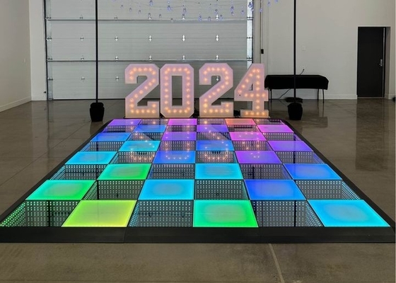 Full Color P10 LED Tanzflächenlicht 320*160mm Modul Aluminium 1/4 Scan IP65 wasserdicht