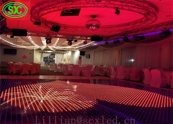 Wasserdichte LED Tanzfläche -20°C bis 60°C Spannung 220V für Ihren Unterhaltungsraum