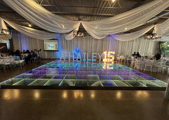 HD Rental Box LED Tanzfläche P4.81 Bühne Ausrüstung Pixel Wireless Aluminium