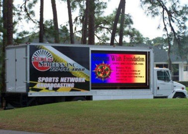 Outdoor-P6 Werbung Mobil-LED-Bildschirm Wasserdichtes Fahrzeug/Van/LKW-Bildschild mit LED