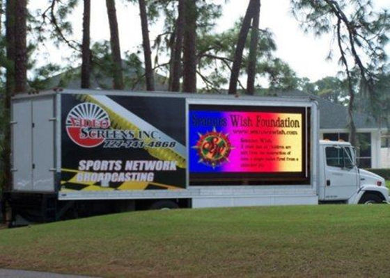 P6 Outdoor Mobile LED-Bildschirm IP65 Wasserdicht 5000cd/m2 Helligkeit