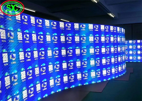 Bühnenverleih Die Cast Aluminium Hintergrund LED Billboard Verleih HD Flexible große LED-Display