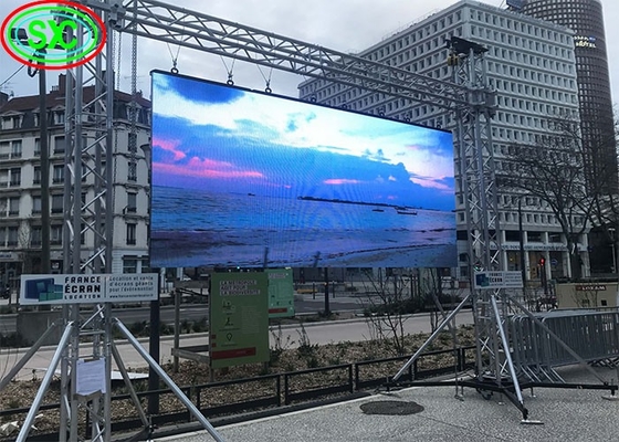 Ideal für Konzerte, Hintergründe, Wettbewerbe, hochauflösende LED-Hängeschirme