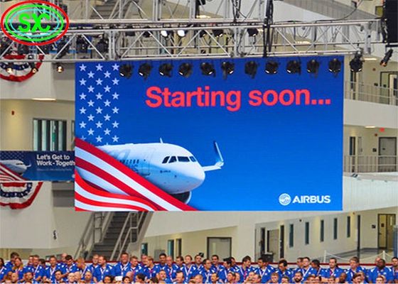 P6 Außen-LED-Display SMD3535 Vollfarbe 192x192mm Schrank