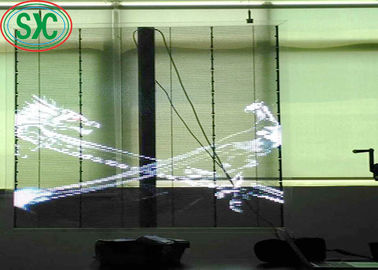 Hohe Helligkeit Vollfarbe Transparentes Display SMD2525 IP54 Langlebigkeit