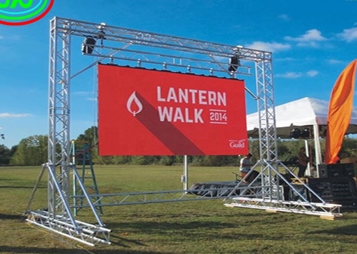 Lease Long Control Distance And Constant Drive Current für Druckguss-Aluminium-Suspendierte LED-Displays