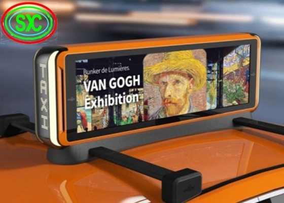 Außenwerbung 96*32 Cm Auto Led Billboard mit Asynchron Control Drive Modus