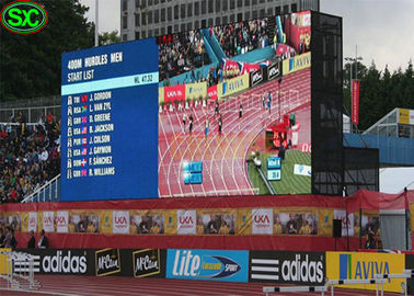 Außen-Wasserdichtes Druckguss Aluminiumbildschirm 320*160mm P10 Stadion LED Bildschirm kommerziell
