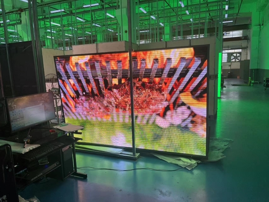 Vermietung von Aluminiumschirm aus gegossenem Aluminium, LED-Display in voller Farbe.67