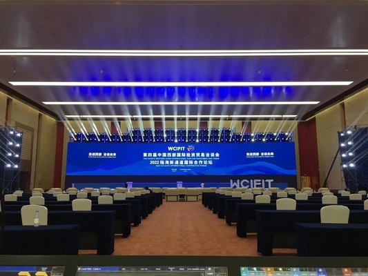 P3.91 Vermietung im Freien Druckguss Aluminium RGB LED-Display LED Wand NOVA System