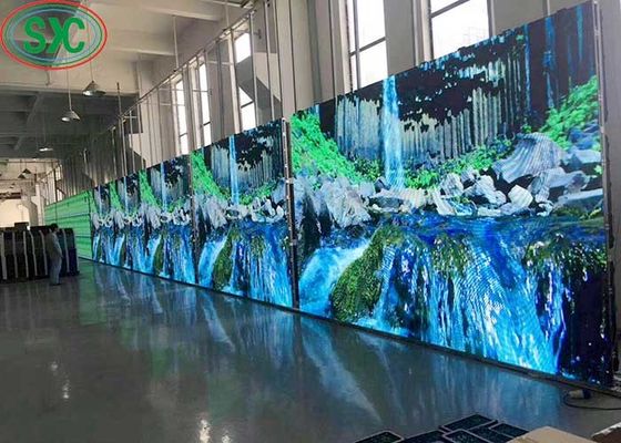Guter Preis Hochauflösende 5mm Pixel-Pitch SMD-LED-Leinwand für den Außenbereich, IP65 wasserdicht, RGB-Medienwand mit 32*32 Modulauflösung Online