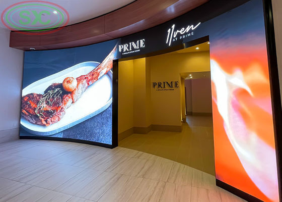 P3.91mm Innenraum Vollfarb-LED-Display 500x500mm IP43 wasserdicht